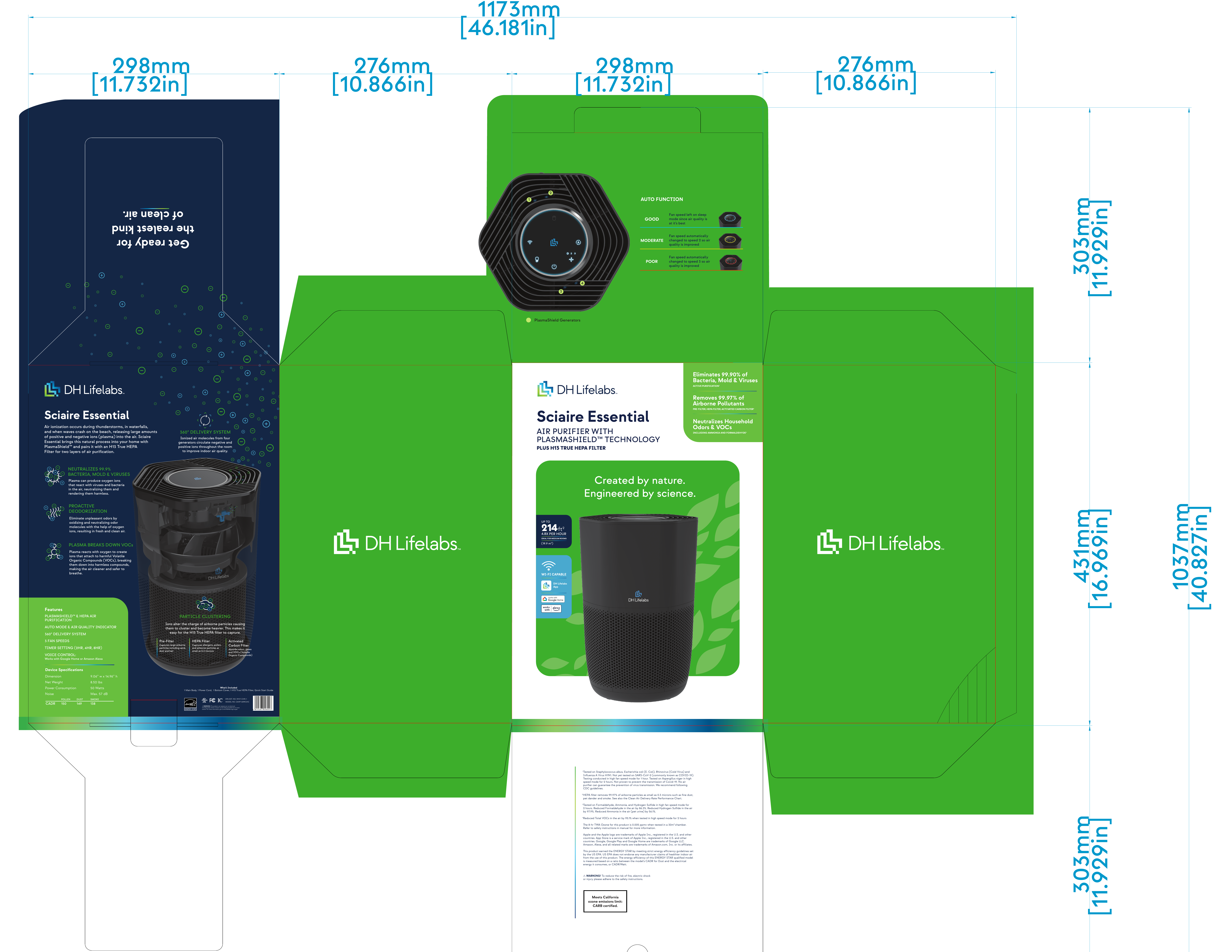DH Lifelabs packaging